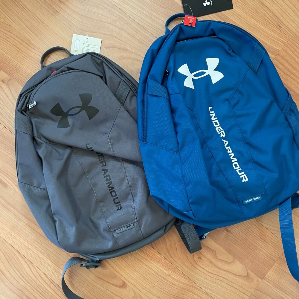 FIRM. Under Armour Storm GRAY Hustle Lite backpack Laptop bag, College, UNISEX - Picture 5 of 11